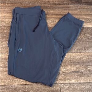 Womens Blue Jogger Pants